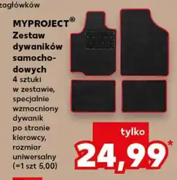 Kaufland MYPROJECT Zestaw dywaników samochodowych oferta