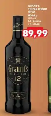 Kaufland GRANT’S TRIPLE WOOD 12 YO oferta