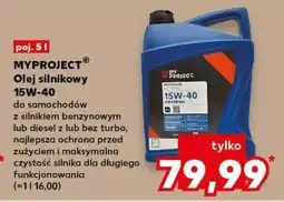 Kaufland MYPROJECT Olej silnikowy 15W-40 oferta