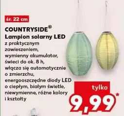 Kaufland COUNTRYSIDE Lampion solarny LED oferta