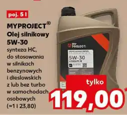 Kaufland MYPROJECT Olej silnikowy 5W-30 oferta