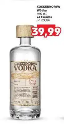 Kaufland KOSKENKORVA Wódka oferta