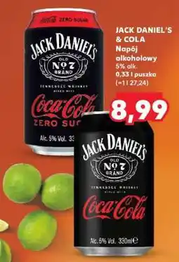 Kaufland JACK DANIEL’S COLA oferta