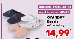 Kaufland OYANDA Kapcie oferta