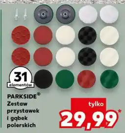Kaufland PARKSIDE Zestaw przystawek i gąbek polerskich oferta