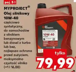 Kaufland MYPROJECT Olej silnikowy 10W-40 oferta