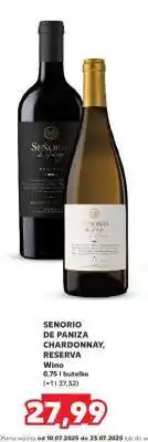 Kaufland SENORIO DE PANIZA CHARDONNAY RESERVA oferta