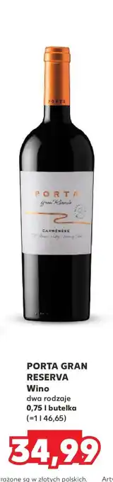 Kaufland PORTA GRAN RESERVA oferta