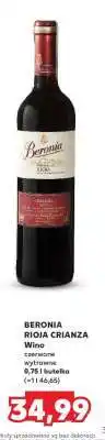 Kaufland BERONIA RIOJA CRIANZA oferta