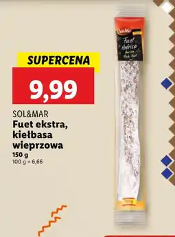 Lidl Fuet Sol&Mar oferta