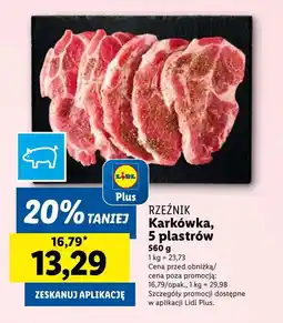 Lidl Karkówka Rzeźnik oferta