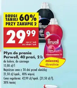 Biedronka Płyn do prania Perwoll oferta