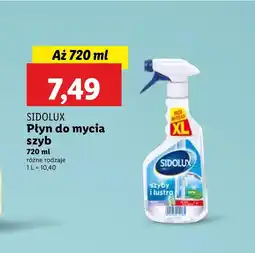 Lidl Płyn do mycia szyb Sidolux oferta