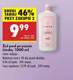 Biedronka Żel pod prysznic Linda oferta