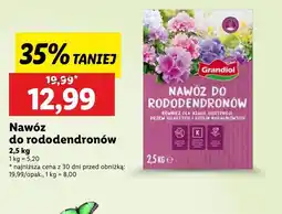 Lidl Nawóz Grandiol oferta