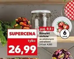 Kaufland Słoik 500 ml z nakrętką Florina (Florentyna) oferta