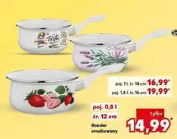 Kaufland Rondel emaliowany 16 cm oferta
