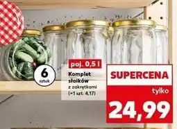 Kaufland Słoiki ze złotą nakrętką 500 ml oferta