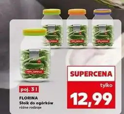 Kaufland Słoik do ogorków 3 l Florina (Florentyna) oferta