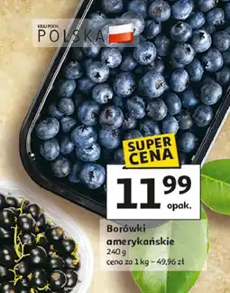 Auchan Borówki amerykańskie oferta