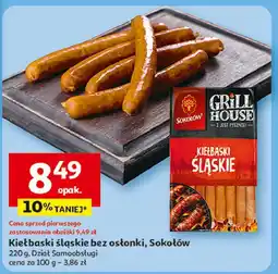 Auchan Kiełbasy śląskie Sokołów Grill House oferta