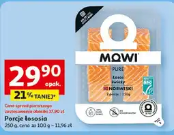 Auchan Łosoś porcje Mowi oferta