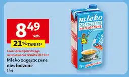 Auchan Mleko zagęszczone niesłodzone Gostyń oferta
