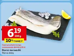 Auchan Dorsz norweski filet ze skórą oferta