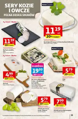 Auchan Ser kozi bułgarski Auchan Collection oferta