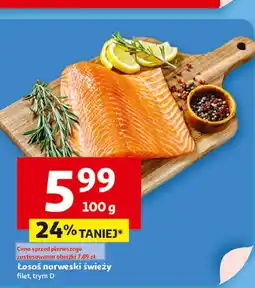 Auchan Łosoś norweski filet oferta