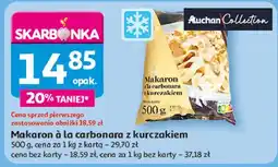 Auchan Makaron a'la carbonara z kurczakiem Auchan Collection oferta