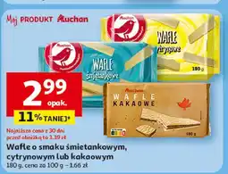 Auchan Wafle kakaowe Auchan oferta