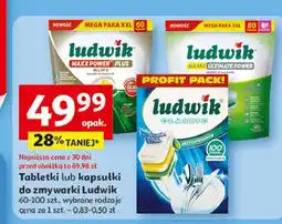 Auchan Tabletki do zmywarki Ludwik Maxx Power oferta