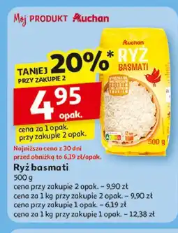 Auchan Ryz basmati Auchan oferta