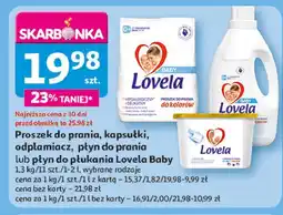 Auchan Kapsułki do prania bieli i kolorów Lovela Baby oferta