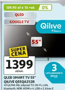 Auchan Telewizor led 55 q55qa232b Qilive oferta