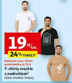 Auchan T-shirt męski Inextenso By Auchan oferta