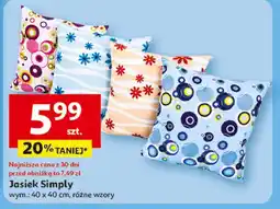 Auchan Poduszka jasiek simply 40 x cm oferta