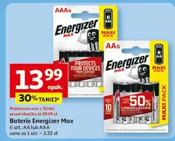 Auchan Baterie aaa Energizer Max oferta