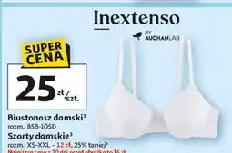 Auchan Szorty damskie sportowe xs-xxl Inextenso By Auchan oferta