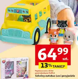 Auchan Autobus szkolny leo i przyjaciele One Two Fun oferta