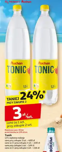 Auchan Napój tonic Auchan oferta