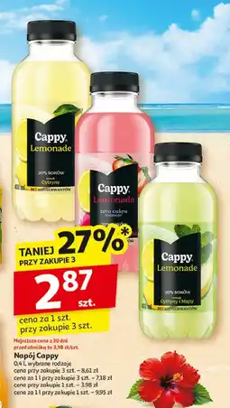 Auchan Lemoniada cytryna i mięta Cappy oferta