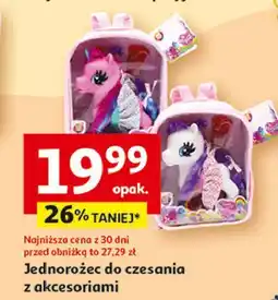 Auchan Jednorożec do czesania One Two Fun oferta