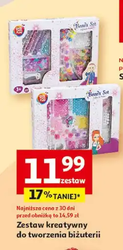 Auchan Zestaw do tworzenia biżuterii One Two Fun oferta
