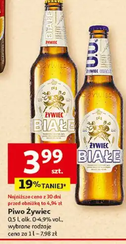Auchan Piwo Żywiec Białe 0.0% oferta