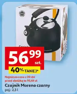 Auchan Czajnik morena czarny oferta