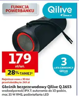 Auchan Głośnik bezprzewodowy q.1653 Qilive oferta