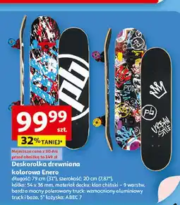 Auchan Deskorolka drewniana Enero oferta