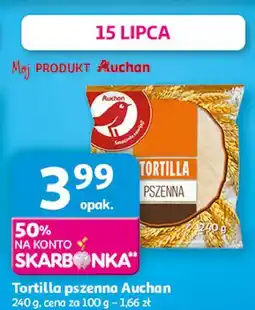 Auchan Tortilla pszenna Auchan oferta